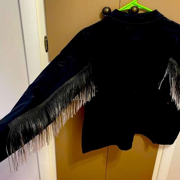 Levi's Jackets & Blazers - Levi Custom Fringe jacket